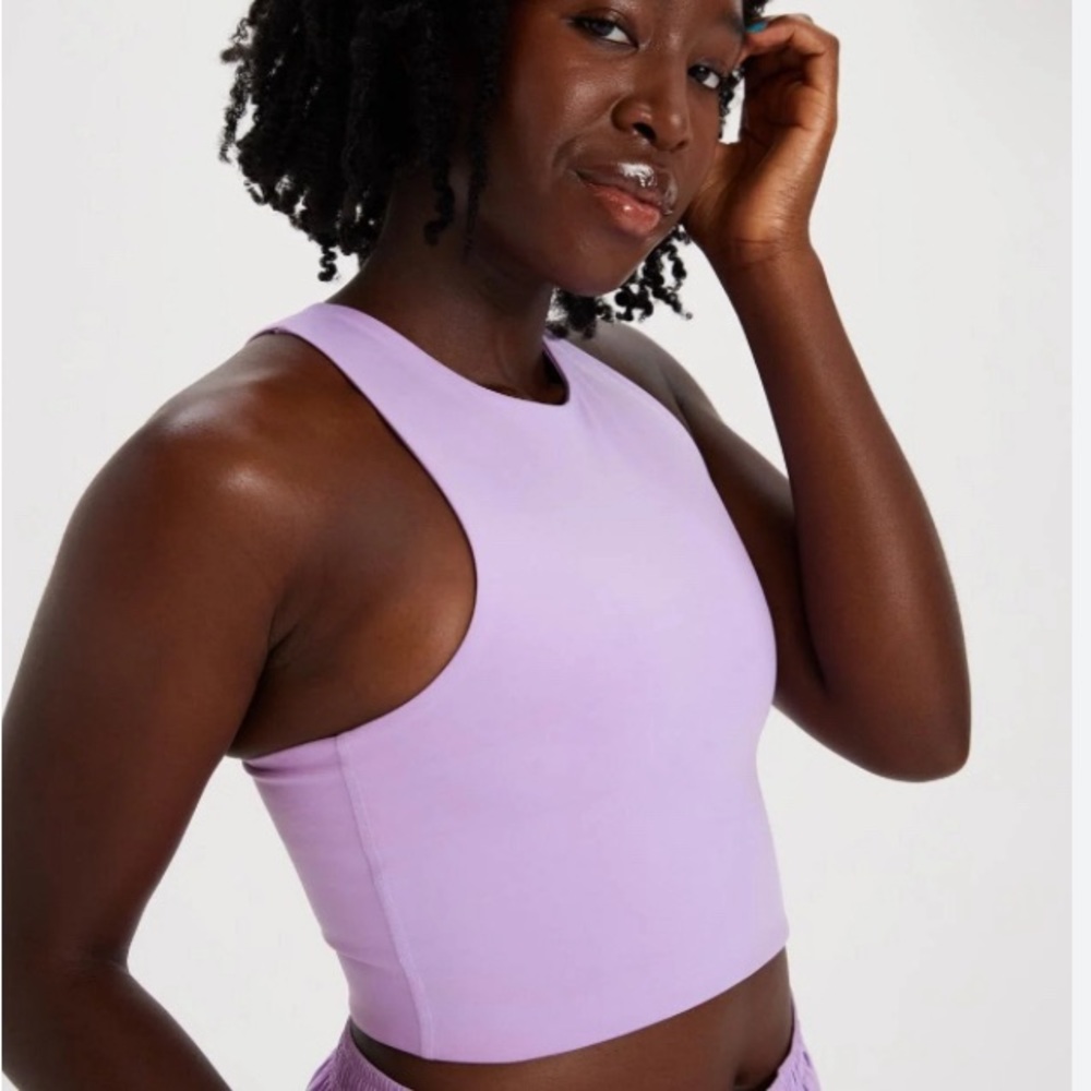 Girlfriend Collective Lilac Dylan Bra